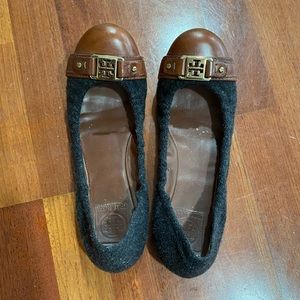 Tory Burch buckle ballet flats